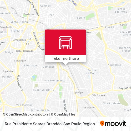 Rua Presidente Soares Brandão map