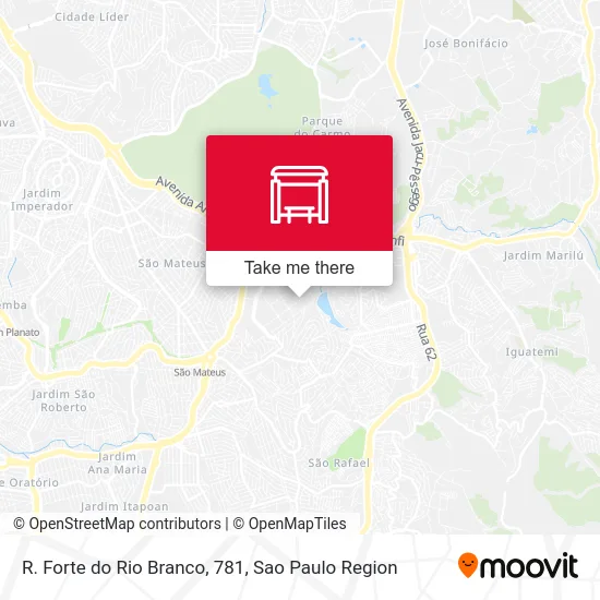 R. Forte do Rio Branco, 781 map