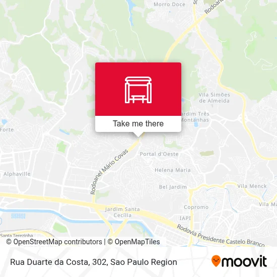 Rua Duarte da Costa, 302 map