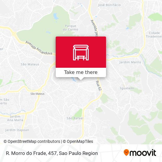 R. Morro do Frade, 457 map