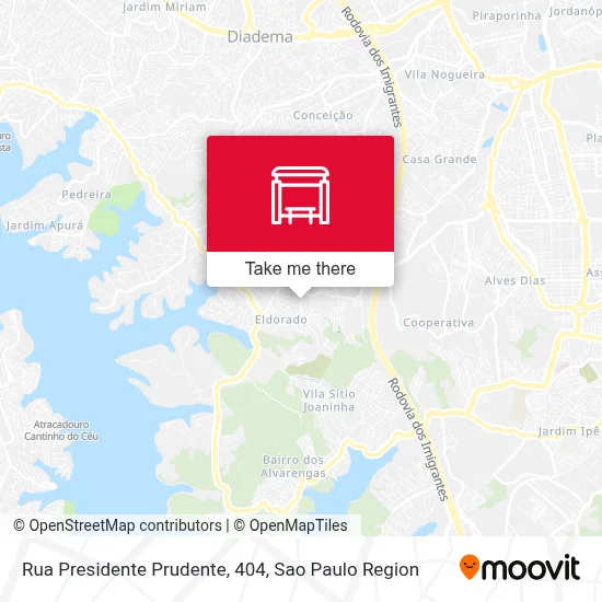 Rua Presidente Prudente, 404 map