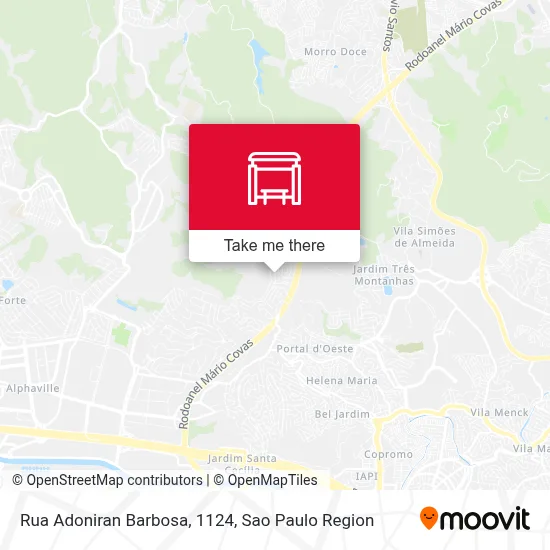 Rua Adoniran Barbosa, 1124 map