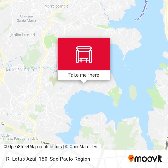 R. Lotus Azul, 150 map