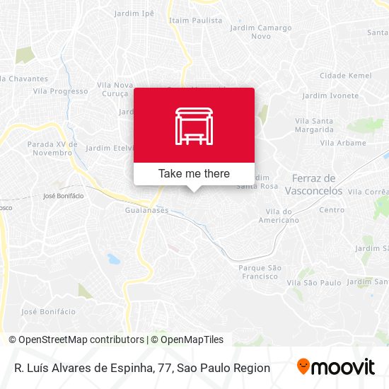 R. Luís Alvares de Espinha, 77 map