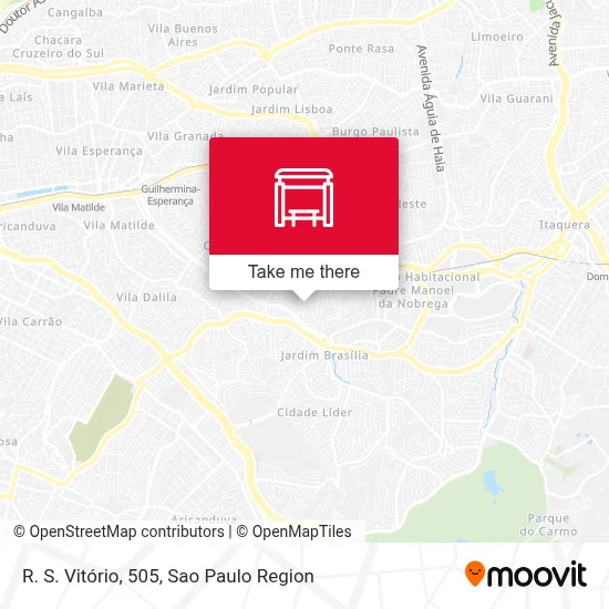 R. S. Vitório, 505 map