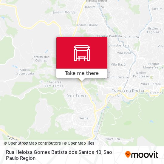 Rua Heloisa Gomes Batista dos Santos 40 map