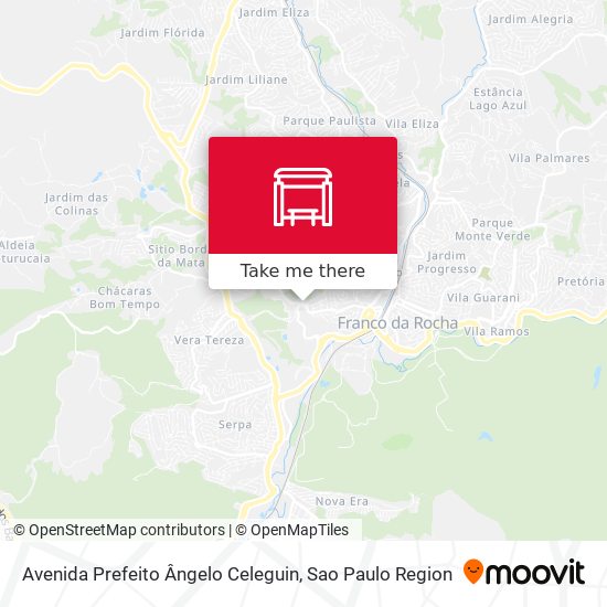Avenida Prefeito Ângelo Celeguin map