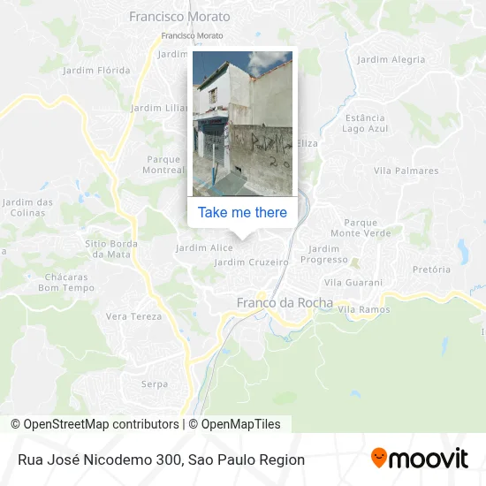 Rua José Nicodemo 300 map