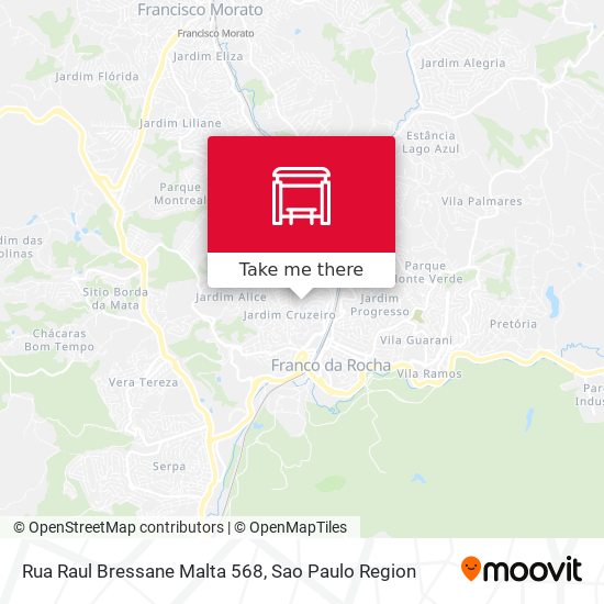 Rua Raul Bressane Malta 568 map