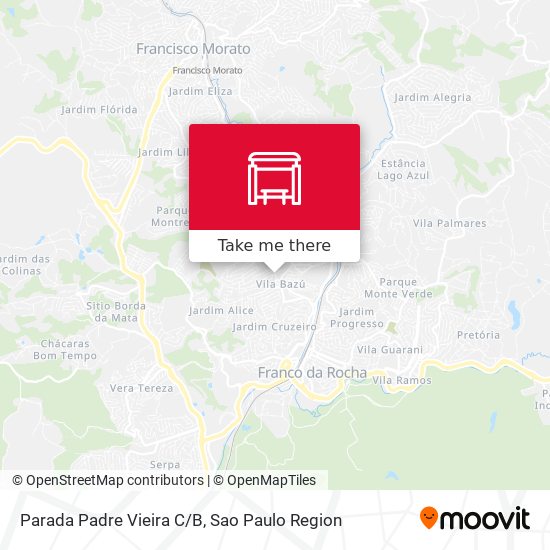 Parada Padre Vieira C/B map