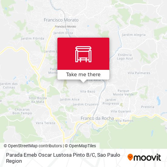 Mapa Parada Emeb Oscar Lustosa Pinto B / C