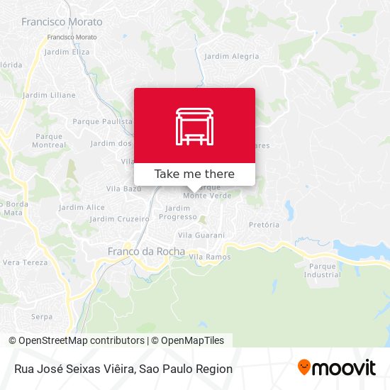 Rua José Seixas Viêira map