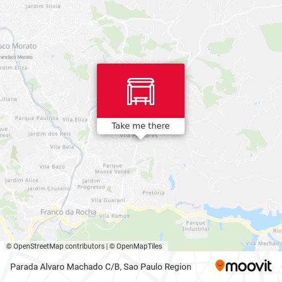Parada Alvaro Machado C/B map