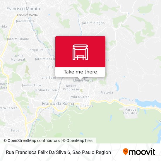 Rua Francisca Félix Da Silva 6 map