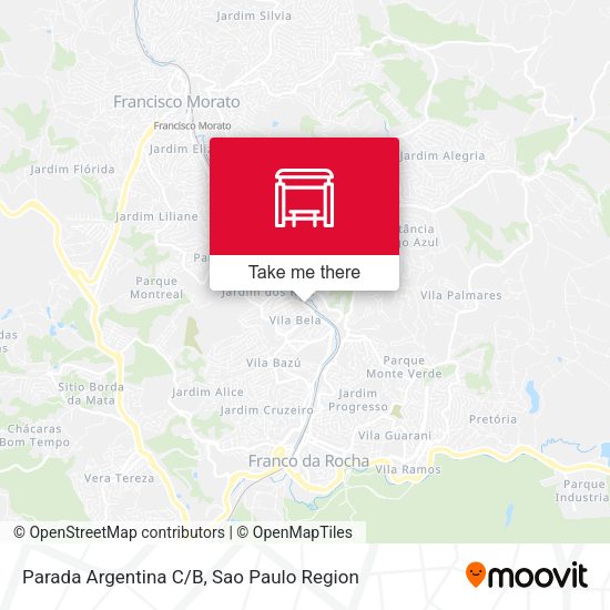 Parada Argentina C/B map