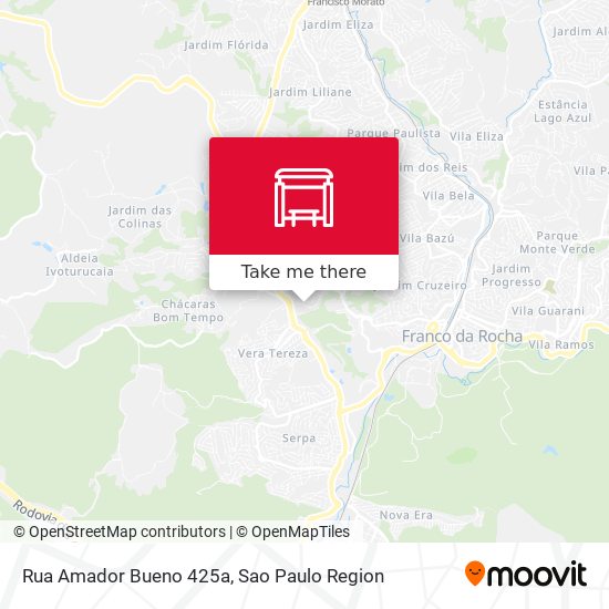 Mapa Rua Amador Bueno 425a