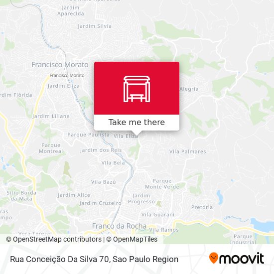 Rua Conceição Da Silva 70 map
