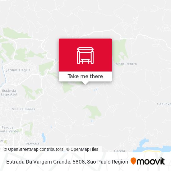Estrada Da Vargem Grande, 5808 map
