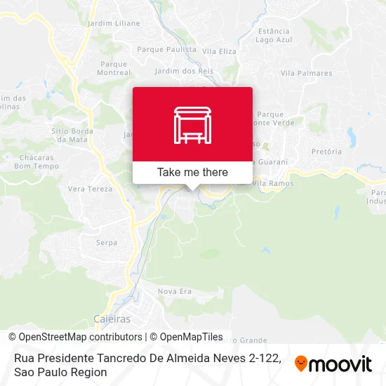 Rua Presidente Tancredo De Almeida Neves 2-122 map