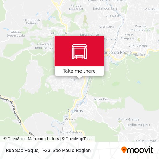 Rua São Roque, 1-23 map
