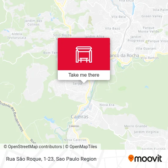 Rua São Roque, 1-23 map