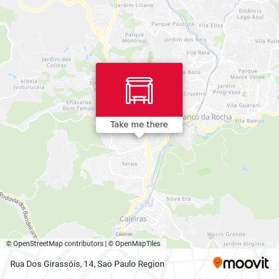 Rua Dos Girassóis, 14 map