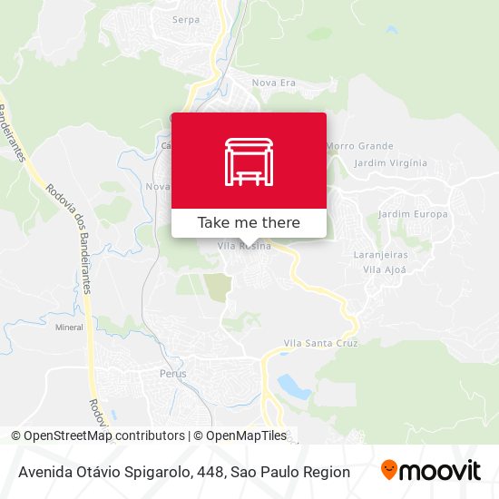Avenida Otávio Spigarolo, 448 map