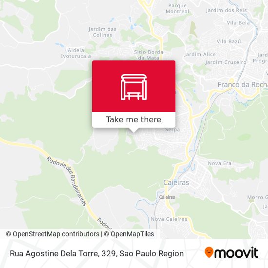 Rua Agostine Dela Torre, 329 map