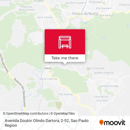 Avenida Doutor Olindo Dartora, 2-52 map