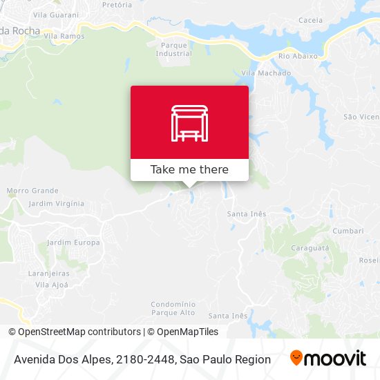 Avenida Dos Alpes, 2180-2448 map