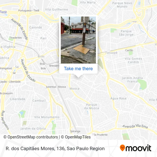 R. dos Capitães Mores, 136 map