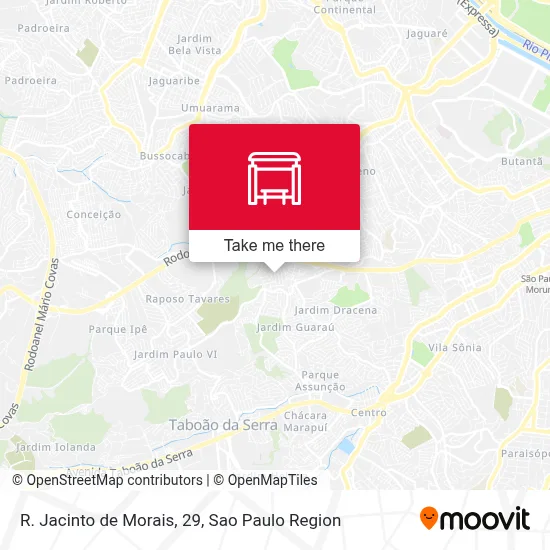 R. Jacinto de Morais, 29 map