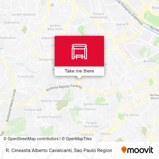 R. Cineasta Alberto Cavalcanti map