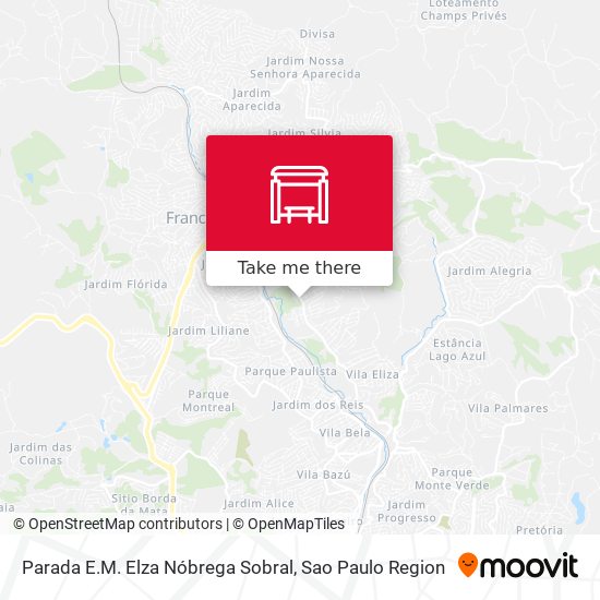 Parada E.M. Elza Nóbrega Sobral map