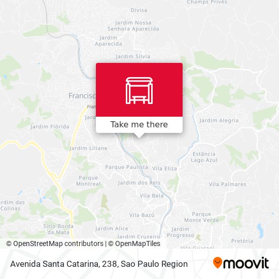 Avenida Santa Catarina, 238 map