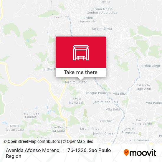 Avenida Afonso Moreno, 1176-1226 map