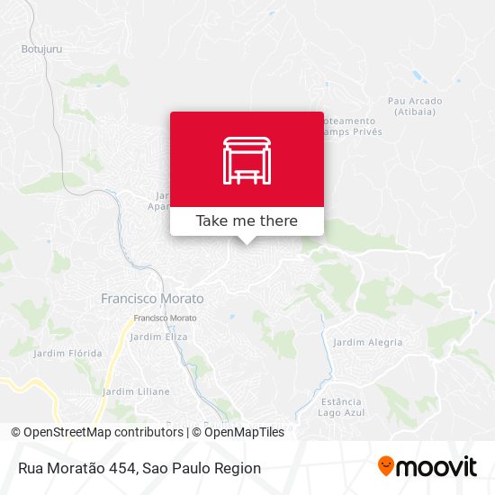 Rua Moratão 454 map