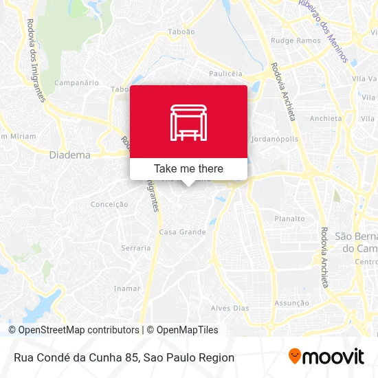 Rua Condé da Cunha 85 map