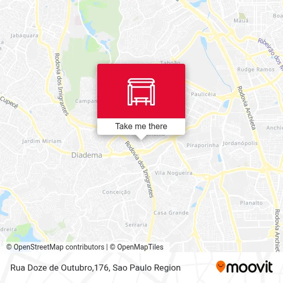 Rua Doze de Outubro,176 map