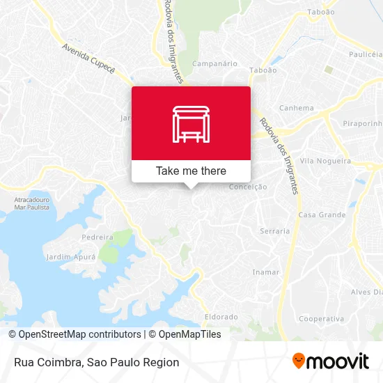 Rua Coimbra map