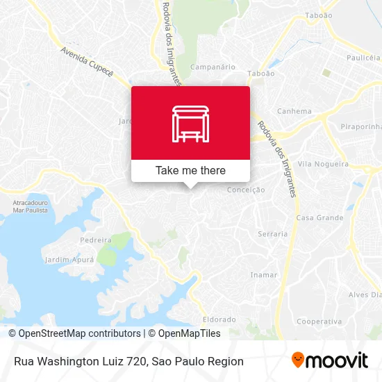 Rua Washington Luiz 720 map