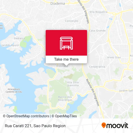 Rua Carati 221 map