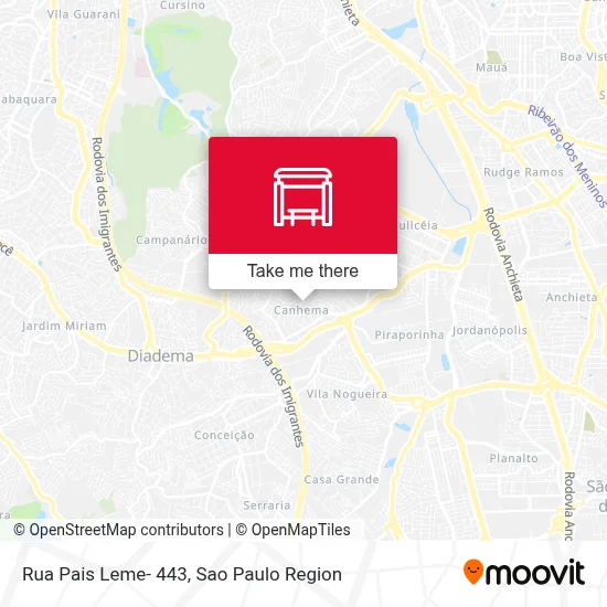 Rua Pais Leme- 443 map