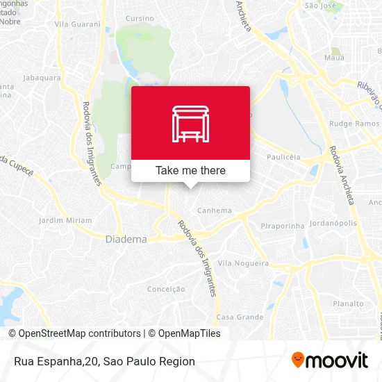 Rua Espanha,20 map