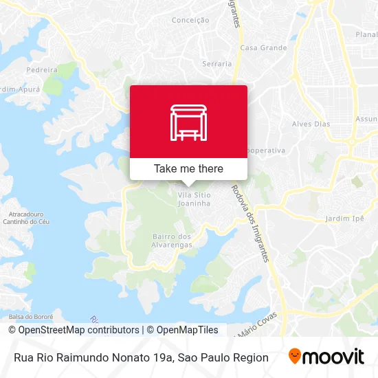 Rua Rio Raimundo Nonato 19a map