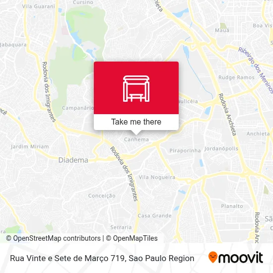 Rua Vinte e Sete de Março 719 map