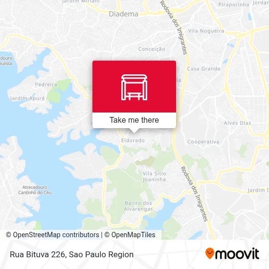 Rua Bituva 226 map