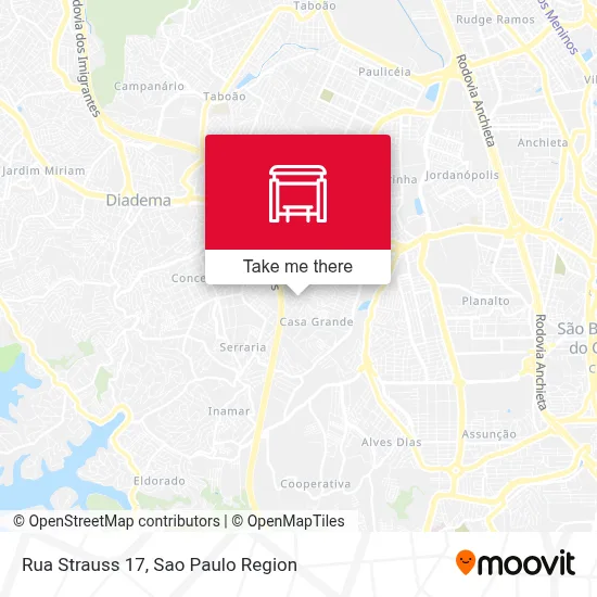 Rua Strauss 17 map