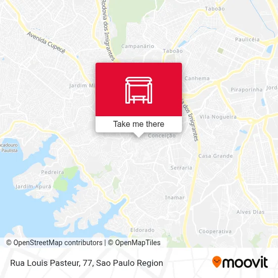 Rua Louis Pasteur, 77 map