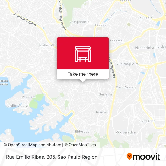 Rua Emílio Ribas, 205 map